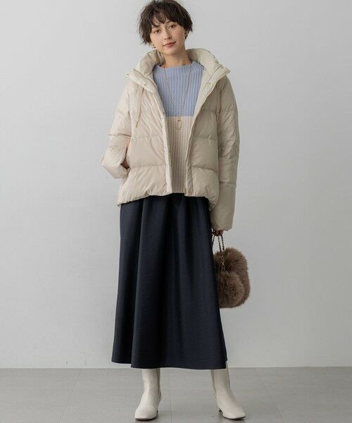 セール】 【洗える】ウールカシミヤ カラーブロック バルキー ニット