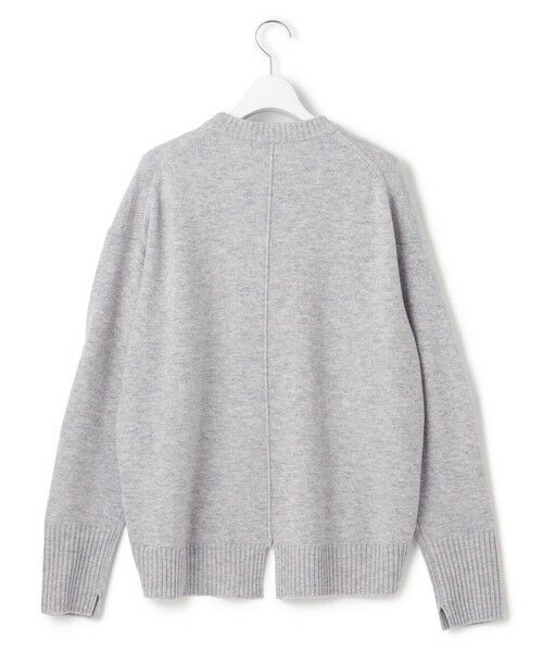 滝沢眞規子さん着用/洗える】ウールカシミヤ クルーネック ニット