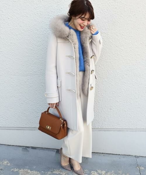 セール】 ファーダッフルコート-0369◇ （ダッフルコート）｜SHIPS