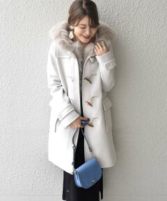 セール】 ファーダッフルコートgray◇ （その他アウター）｜SHIPS