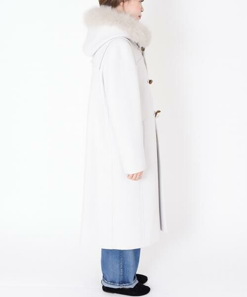 セール】 ファーダッフルコートgray◇ （ダッフルコート）｜SHIPS