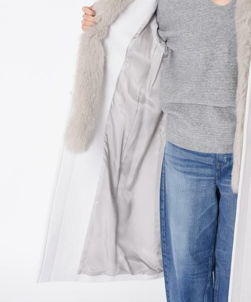 セール】 ファーダッフルコートgray◇ （ダッフルコート）｜SHIPS