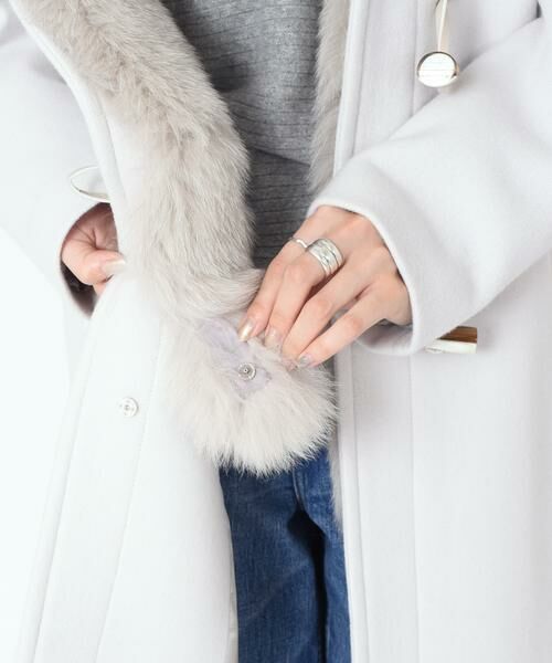 セール】 ファーダッフルコートgray◇ （ダッフルコート）｜SHIPS