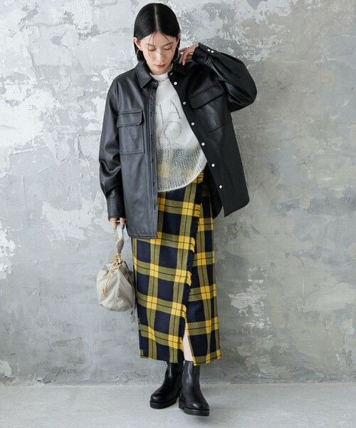 セール】 シープ レザー シャツ ジャケット （シャツ・ブラウス