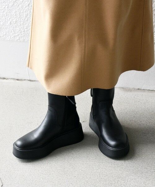 セール】 VELETTO: プラットフォーム ショート ブーツ （ブーツ
