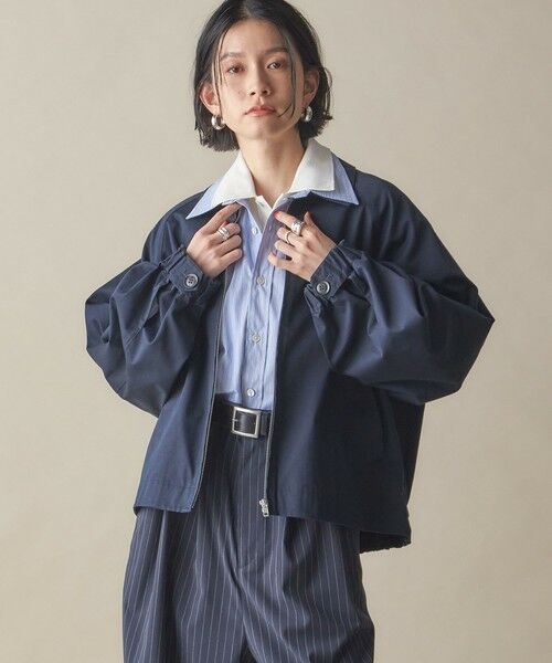 セール】 SHIPS NINE CASE:〈洗濯機可能〉スイング トップ （ブルゾン