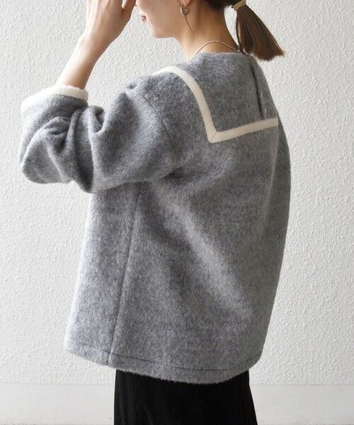 セール】 SHIPS any: バイカラー セーラー デザイン プルオーバー