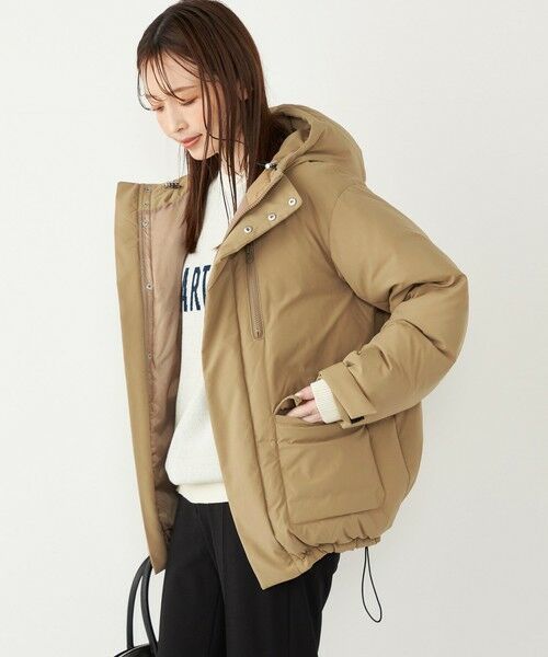 SHIPS Colors: フード ダウン ジャケット◇ （ダウンジャケット