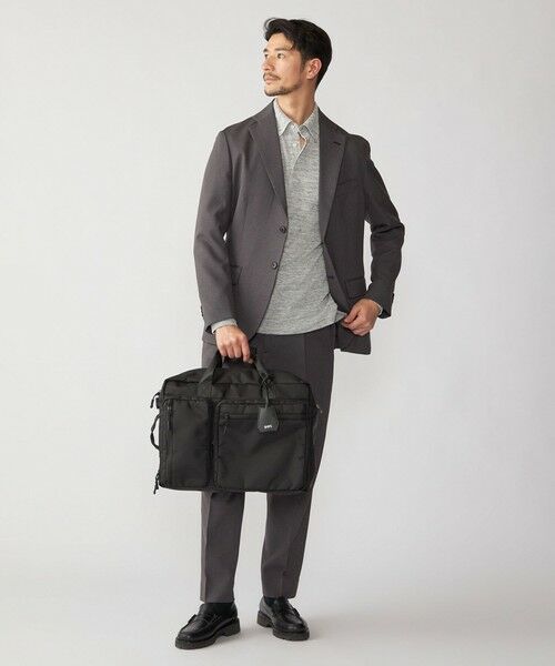 WEB限定】SHIPS: 3WAY ビズ ワイド ブリーフ バッグ （ビジネスバッグ
