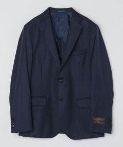 Southwick: PAXTON ウール ネイビー ダブルブレザー （テーラード
