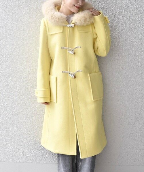 セール】 ファーダッフルコート◇ （ダッフルコート）｜SHIPS