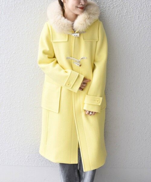 セール】 ファーダッフルコート◇ （ダッフルコート）｜SHIPS