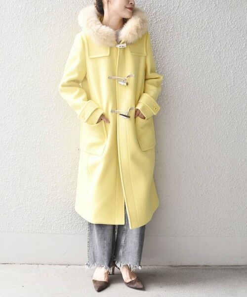 セール】 ファーダッフルコート◇ （ダッフルコート）｜SHIPS