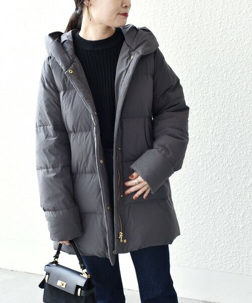 セール】 *〈手洗い可能〉ショールカラー ミディ ダウン◇ （その他