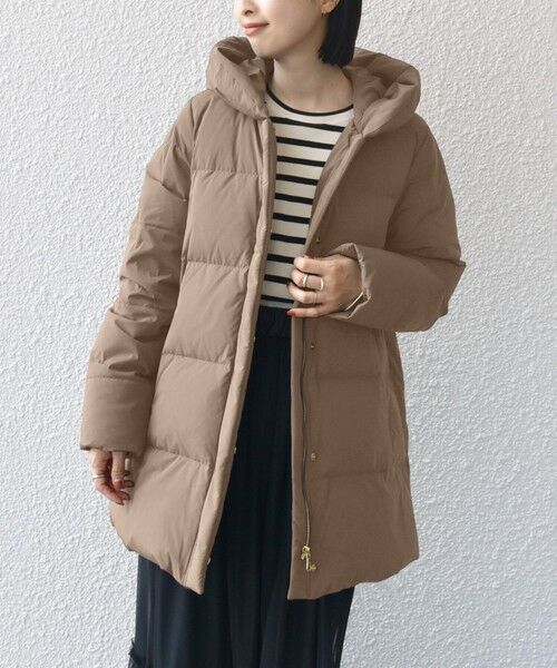 セール】 *〈手洗い可能〉ショールカラー ミディ ダウン◇ （その他