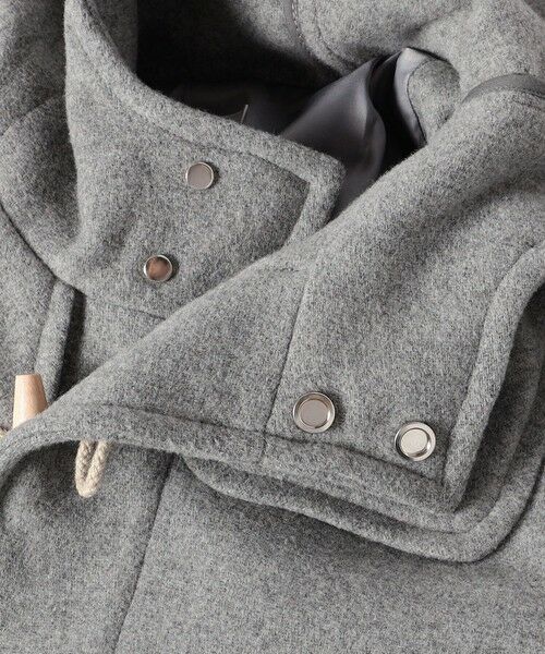 セール】 SHIPS any: メルトン ロング ダッフル コート （ダッフル