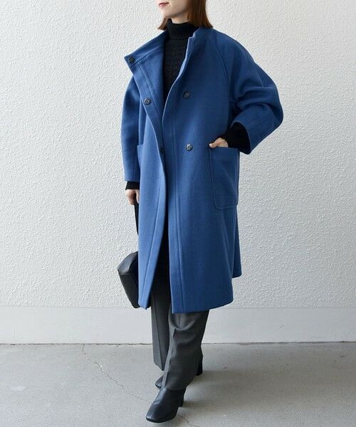 セール】 SHIPS any: ノンミュールジングウール フレーム パイピング