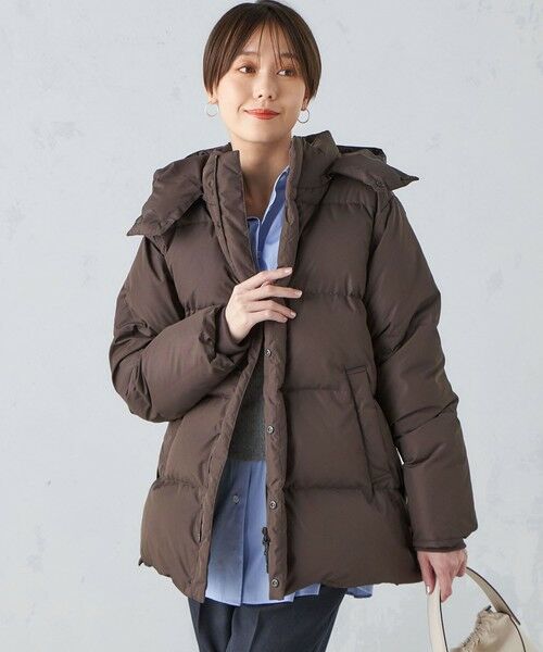セール】 【SHIPS別注】〈手洗い可能〉TAION:2WAY フード ダウンコート