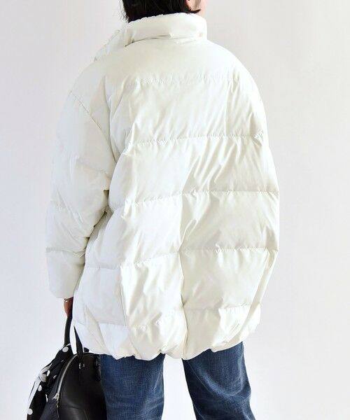 セール】 quaranciel: スタンド カラー ミドル ダウン ジャケット