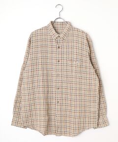 リネンプリントシャツ【NEON SIGN】 （シャツ・ブラウス）｜PAPAS