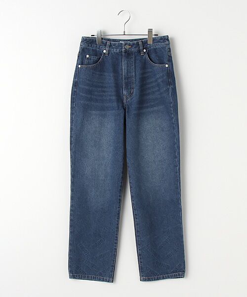 セール】 裾裏ロゴプリント入りデニムパンツ （デニムパンツ）｜PINK