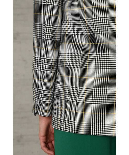 セール】 グレンチェック ダブルブレストジャケット （テーラード
