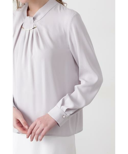 セール】 ◇メタルバータックブラウス （シャツ・ブラウス）｜PINKY