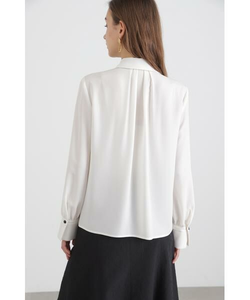 ◇バイカラータイブラウス （シャツ・ブラウス）｜PINKY & DIANNE