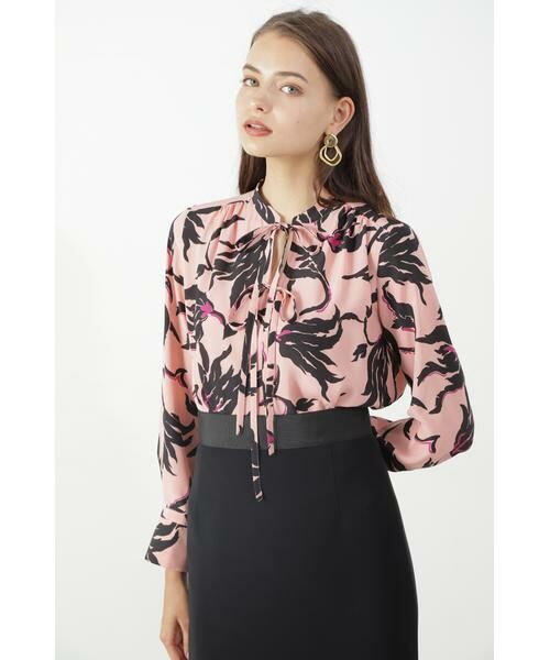 ◇フラワープリントブラウス （シャツ・ブラウス）｜PINKY & DIANNE