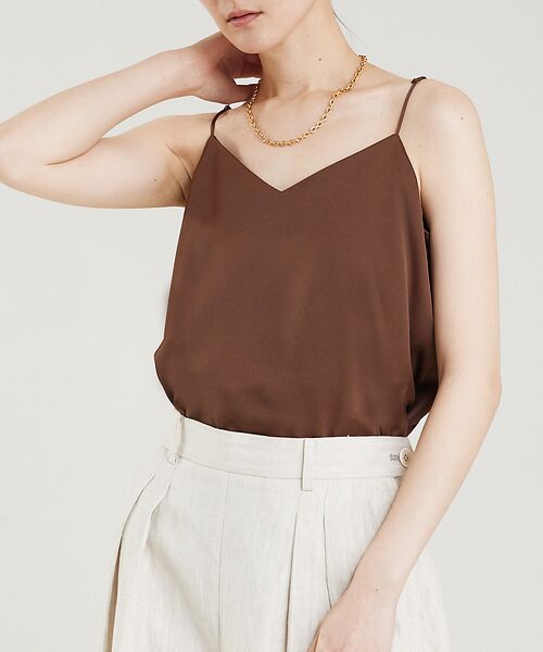 セール】 サテンキャミソール （キャミソール・チューブトップ