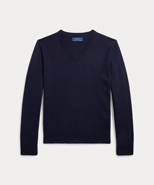 ボーイズ 8才～20才)コットン Vネック セーター （ニット・セーター