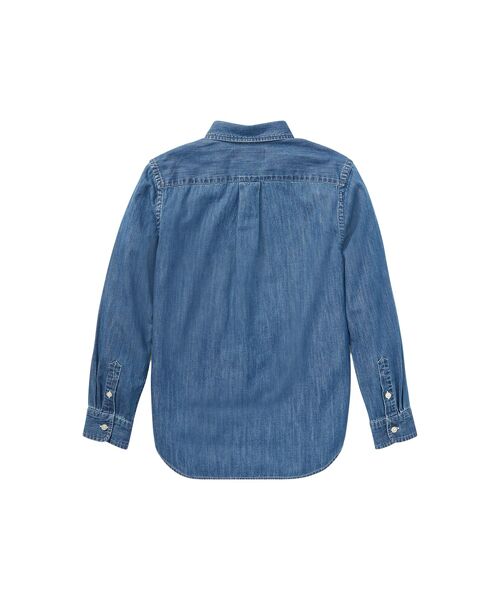 ボーイズ 8才～20才)コットン デニム シャツ （シャツ・ブラウス
