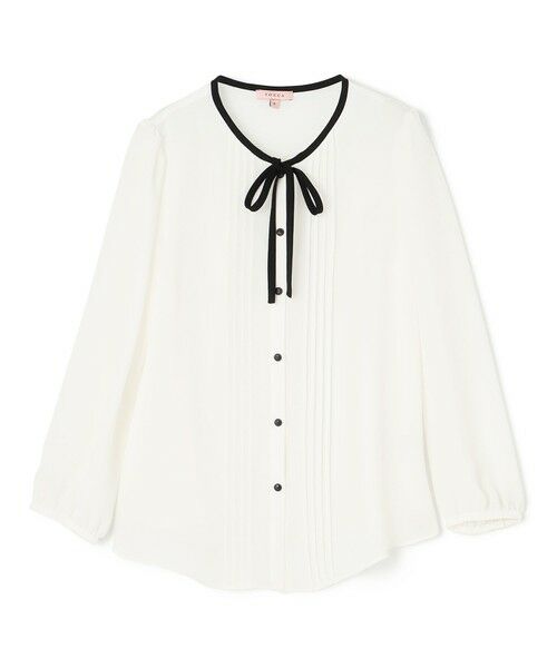 セール】 【消臭・洗える】PROMISE RIBBON ブラウス （シャツ