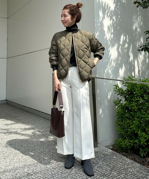 セール】 【TAION×UNFILO】キルティングダウン ショート丈ブルゾン