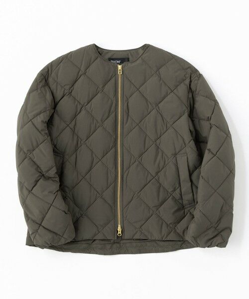 セール】 【TAION×UNFILO】キルティングダウン ショート丈ブルゾン