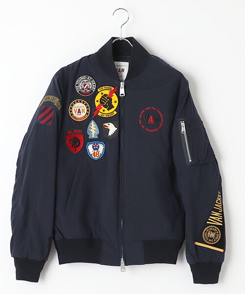 エンブロイダリーMA-1 （ブルゾン）｜VAN / ヴァン ファッション通販