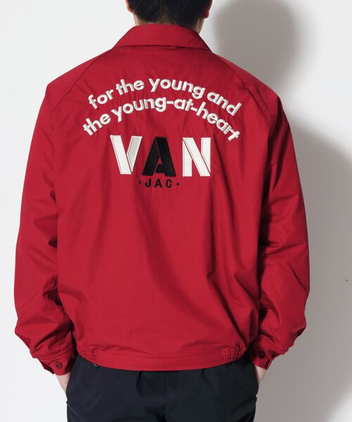 バックロゴ刺繍スウィングトップ＜秋冬＞ （ブルゾン）｜VAN / ヴァン