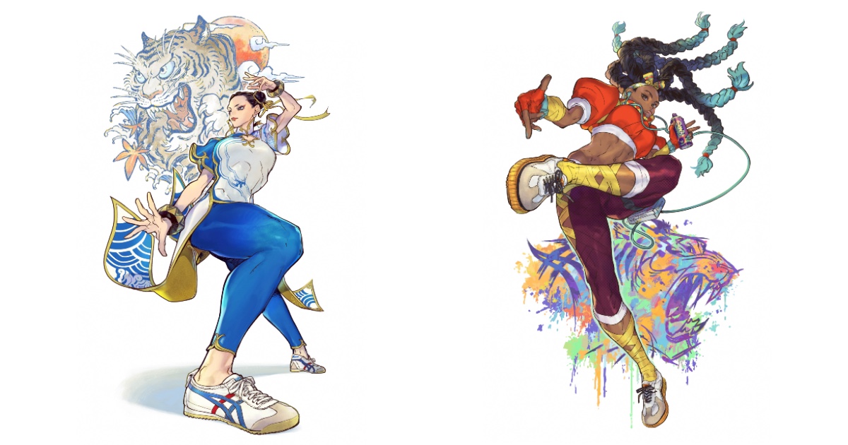 オニツカタイガー」と『ストリートファイター6』がコラボ - TOKION