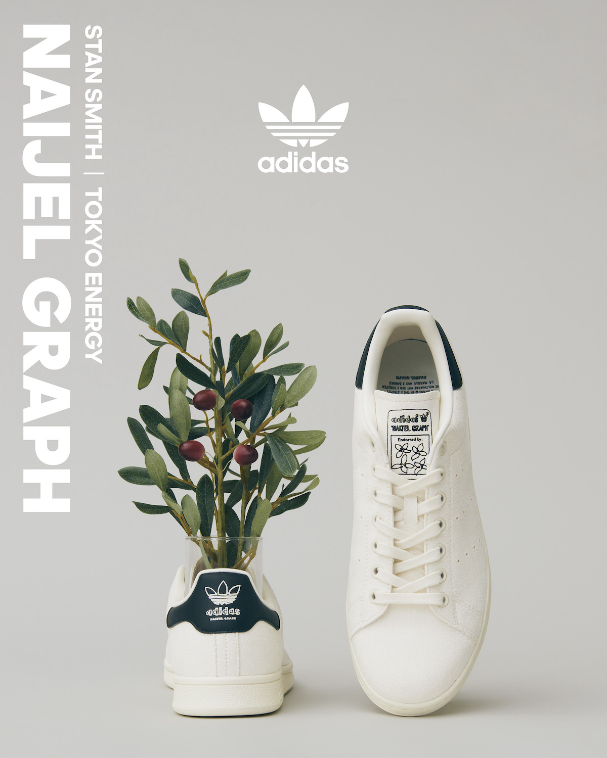 アディダス」がナイジェルグラフとコラボした“スタンスミス”発売 - TOKION