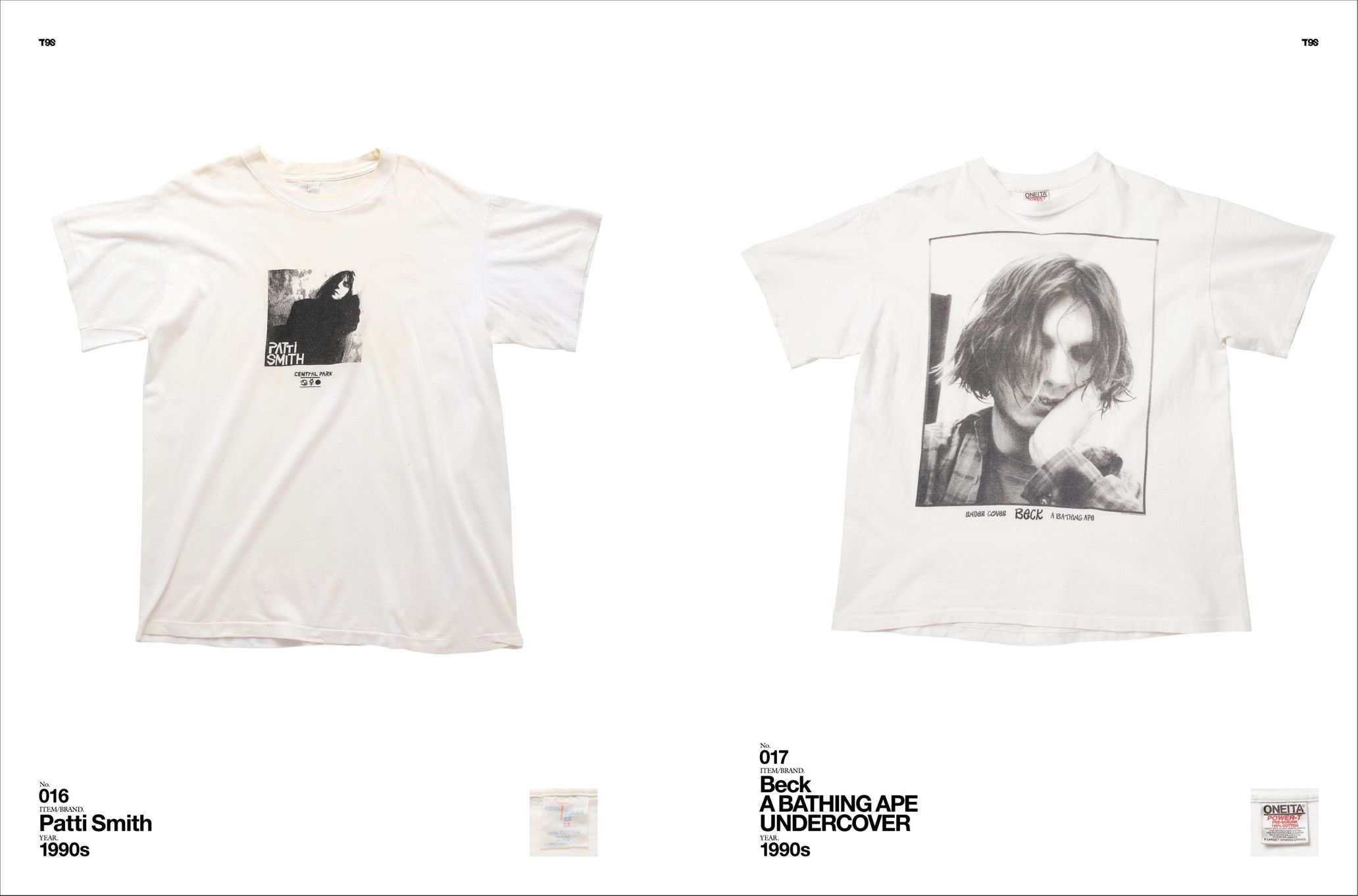 藤原ヒロシやスケートシングなどが所有するレアな90年代ヴィンテージT