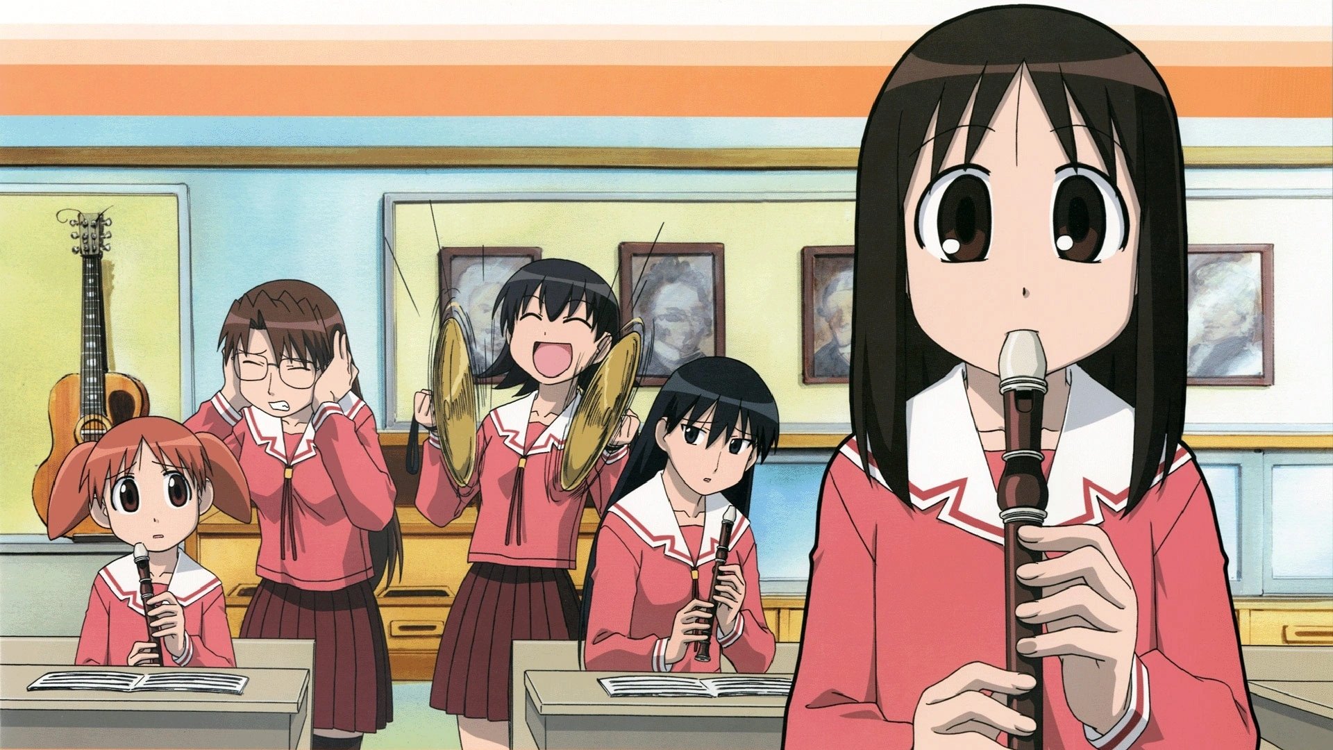 Azumanga Daioh (TV Series 2002-2002) - Backdrops — The Movie