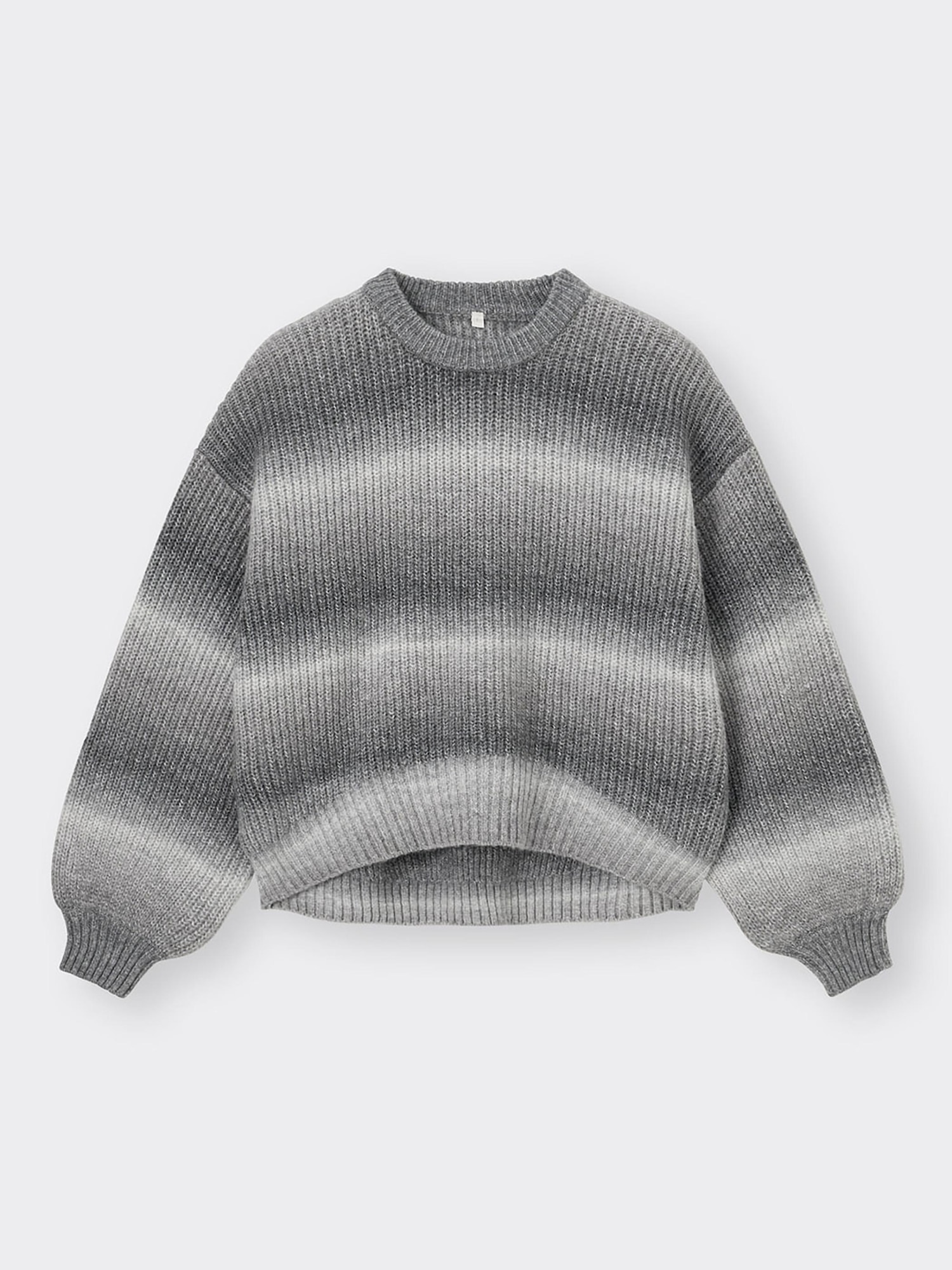 GU公式 | GIRLSグラデーションビッグセーター(長袖)JR