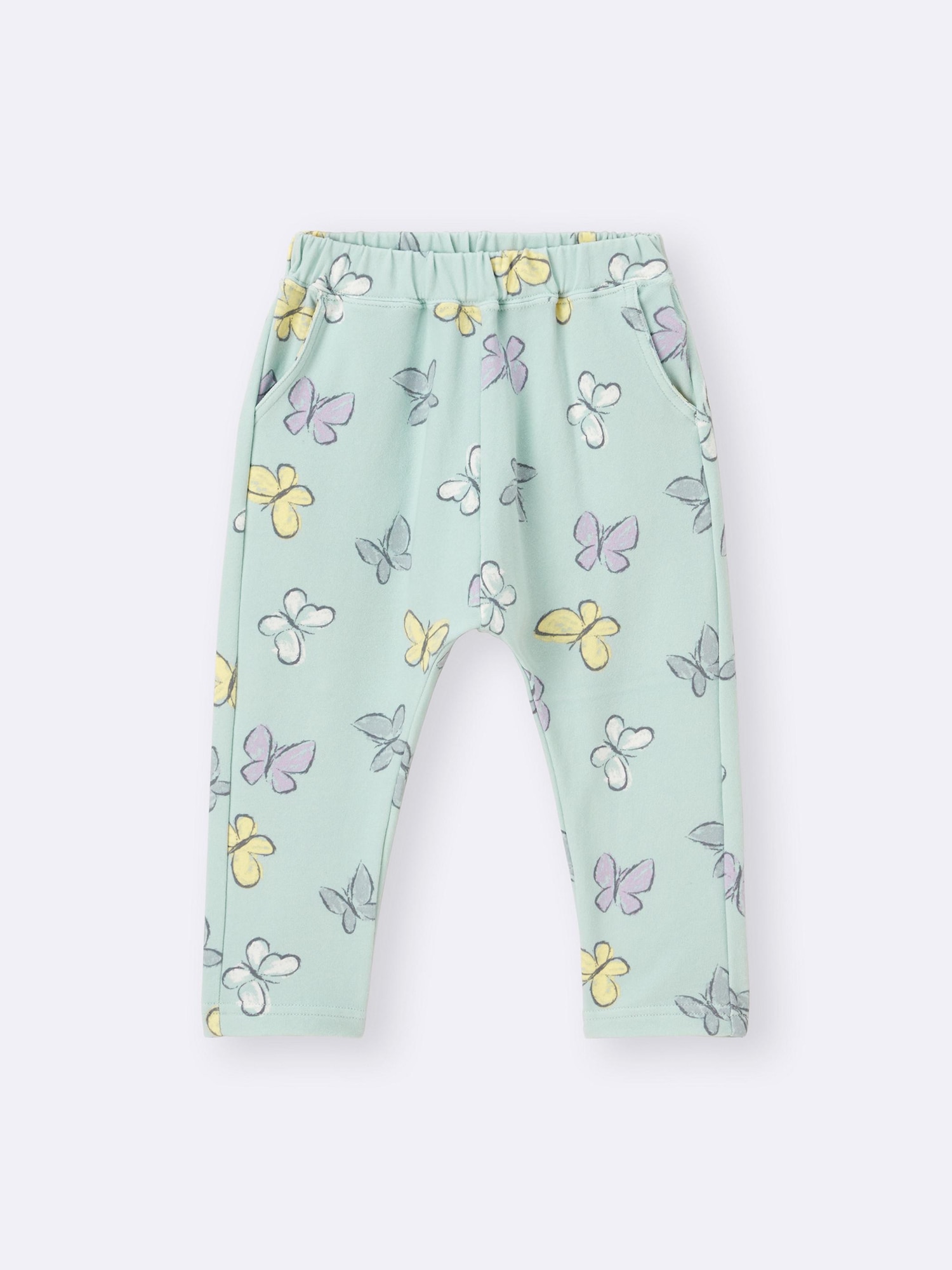 GU公式 | BABY(TODDLER)サマナルパンツ(10分丈)(バタフライ)+E