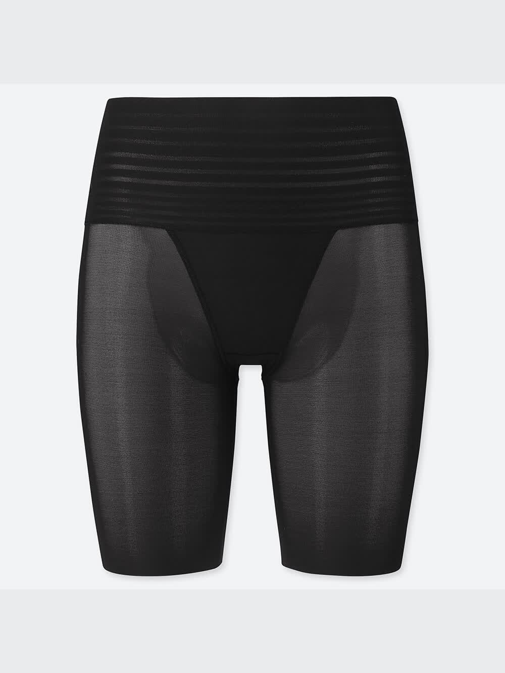 ユニクロ公式 | ボディシェイパーショーツ（スムース・4分丈）