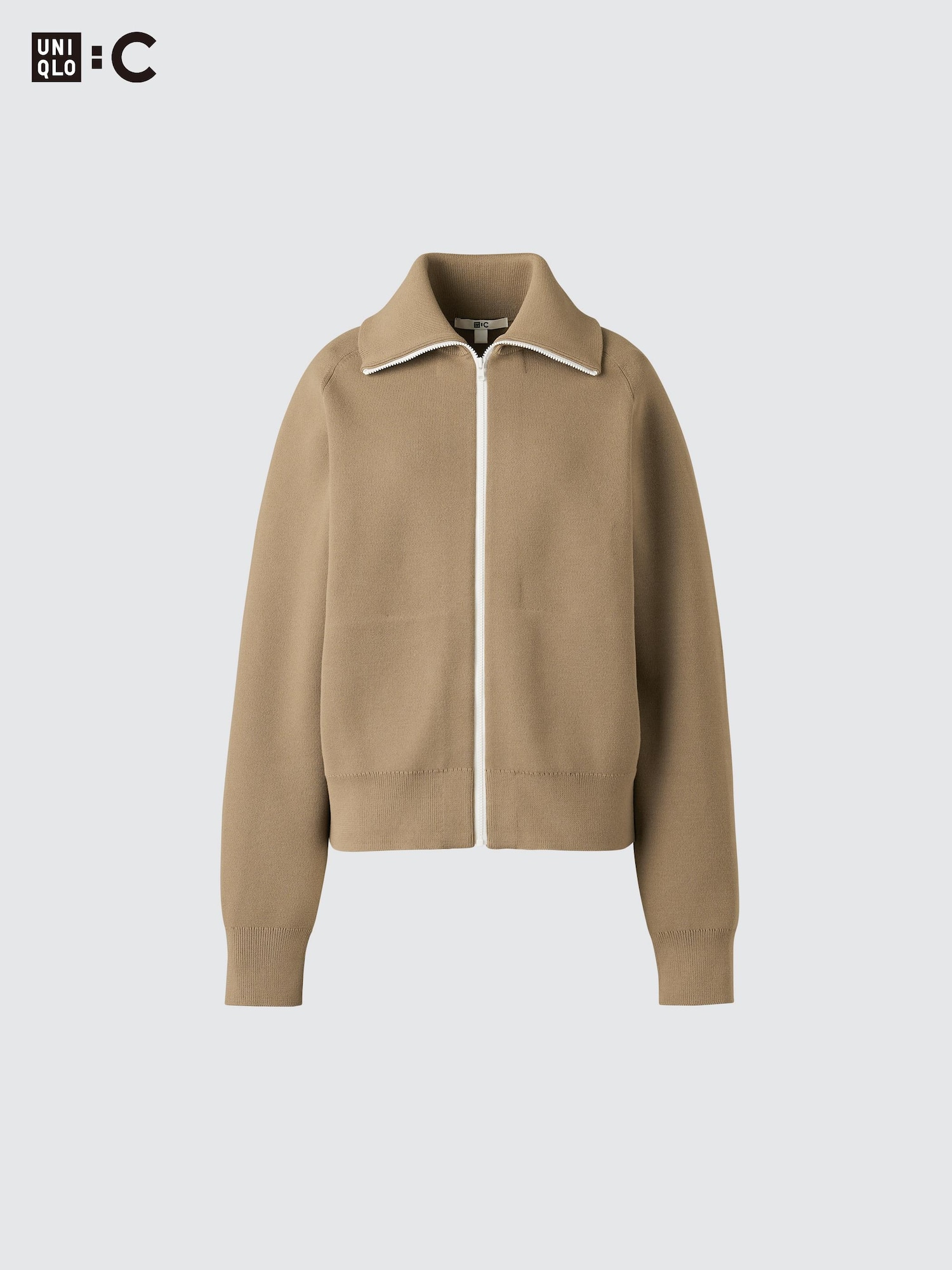 ユニクロ公式 | ミラノリブフルジップカーディガン