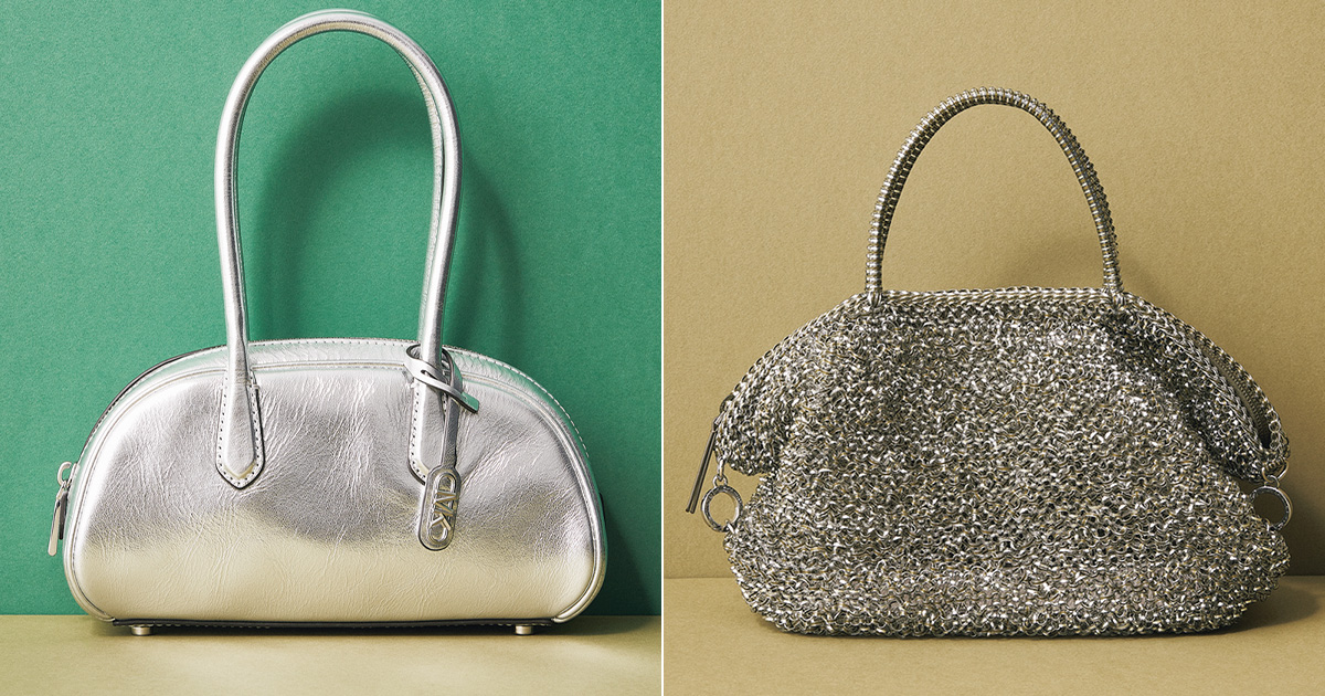 アンテプリマも！相棒バッグに『シルバーのミニボストン』がトレンド