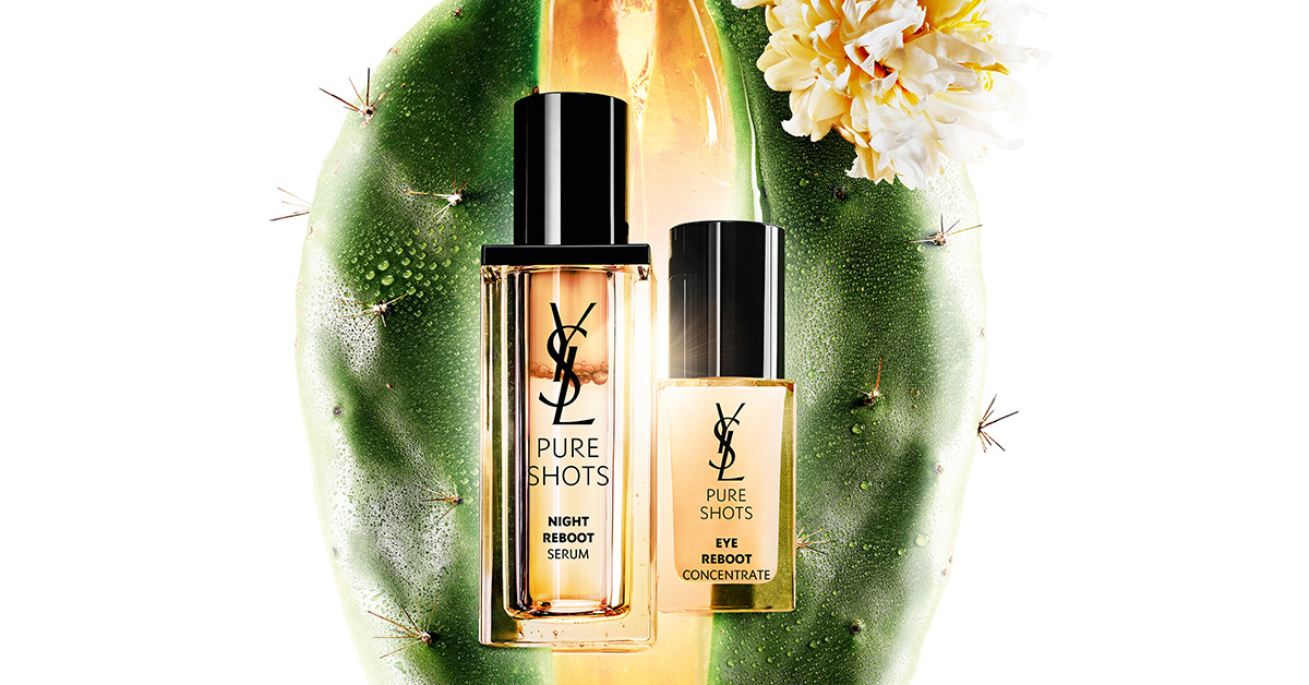 YSLの名品美容液「ピュアショット ナイトセラム」から、過労アイに効く
