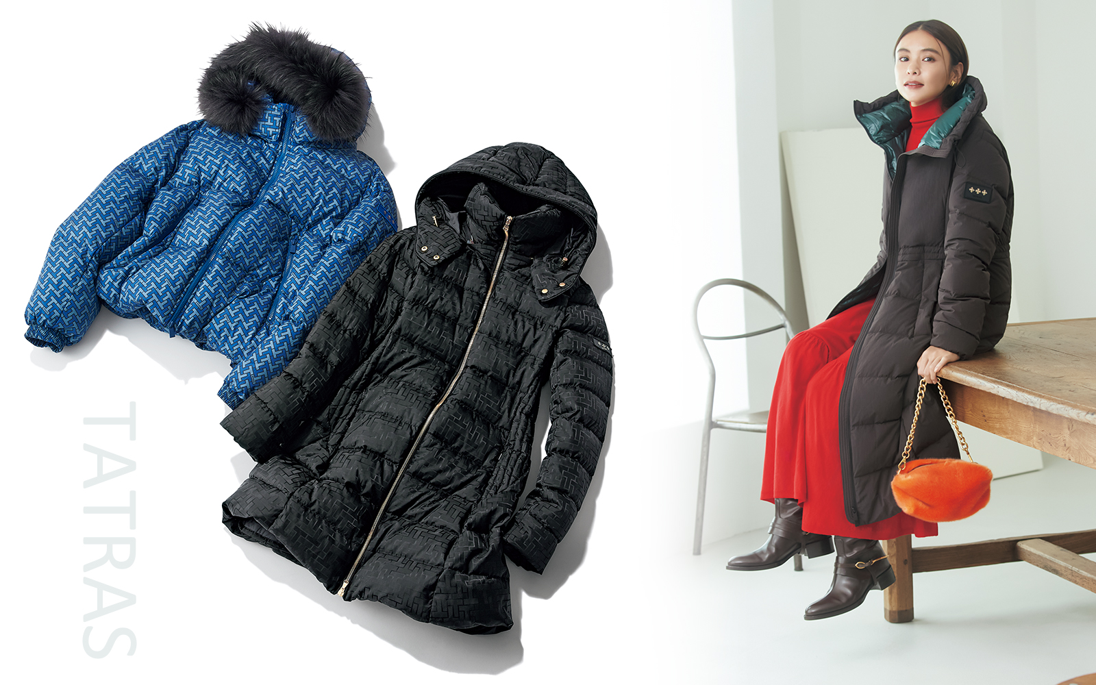 キレイめにもカジュアルにも！毎日使える「ダウン」ラインナップ