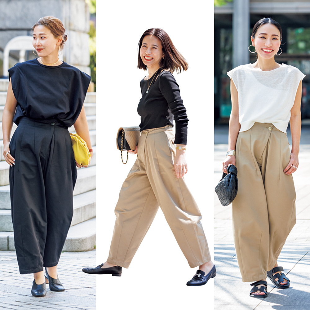Nala』の“チノパンツ”がオシャレと話題！キレイめコーデは関西ママが
