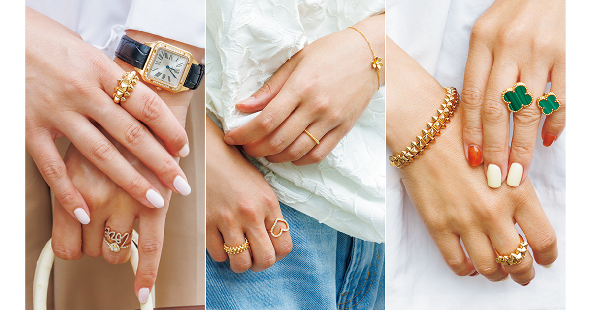 関西ママの【カルティエ クラッシュ】拝見！“甘辛MIX”なジュエリー